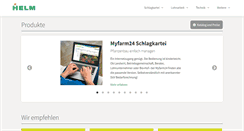 Desktop Screenshot of helm-software.de
