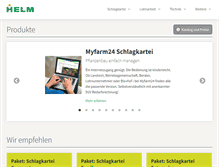 Tablet Screenshot of helm-software.de